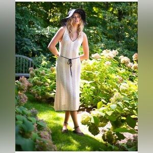 Elan Midi Crochet Dress NWT - Small